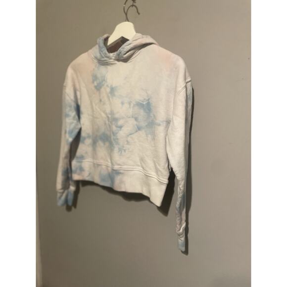 Frankies Bikinis set Cropped XS Hoodie Pullover Tie-Dye And Size Small Joggers - Picture 2 of 13